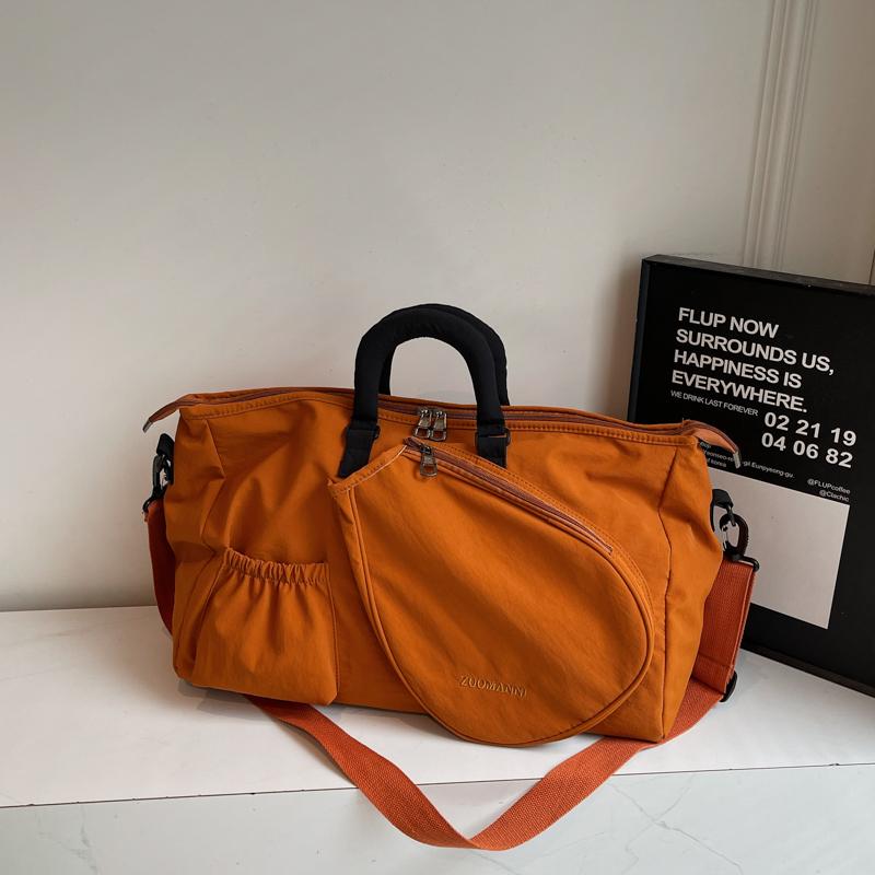 Badminton Racket Bag Sports Fitness Large Capacity Crossbody Bag Handbag Women's Travel Bag Men's Tennis Bag