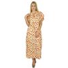 Bimba Women Long Cotton Kaftan Bohemian Nightgown Floral Maxi Caftan