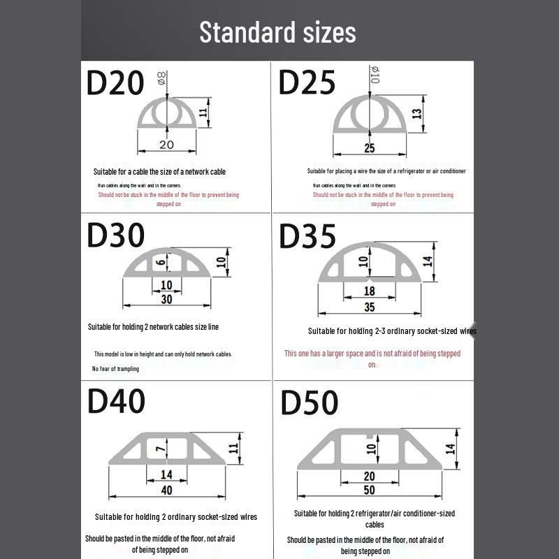 Мягкий ПВХ кабельный канал для пола: Изолированный самоклеящийся канал для прокладки проводов с толстой защитой от наступания