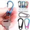 Rope Multifunctional D-shaped Carabiner Spring Quick Buckle Hanging Buckle Stainless Steel Keychain