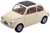 FREESTYLE KK scale Fiat 500F 1968 кремовый готовый продукт KKDC120032 1/12