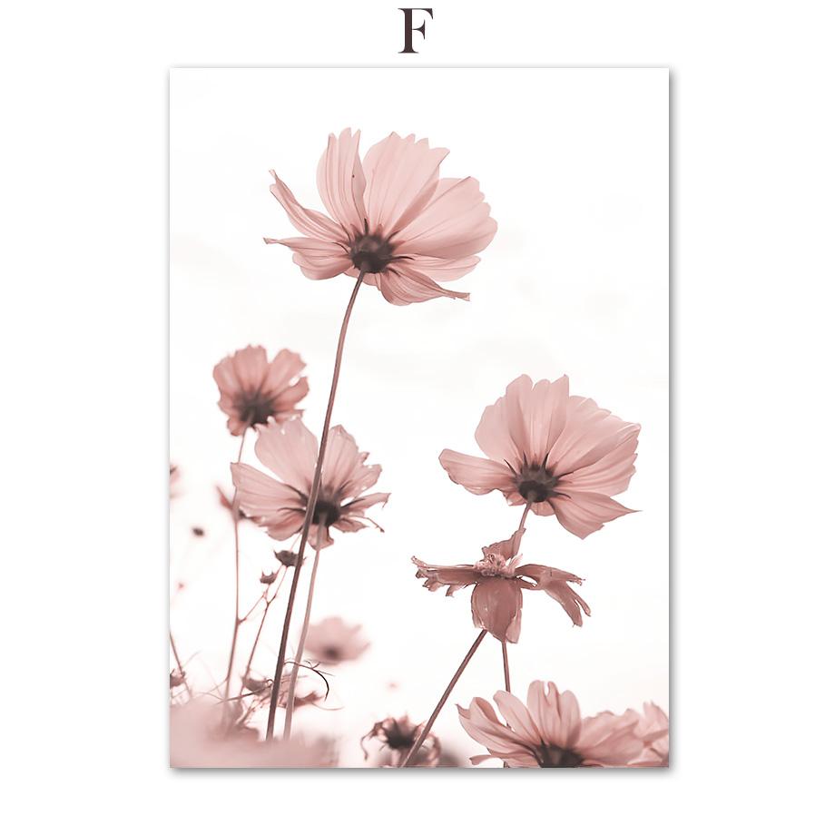 Розовый пион, озеро, велосипед, дерево, восход солнца, цветочный настенный художественный холст, картина, плакаты на скандинавскую тему и принты, настенные панно для декора гостиной