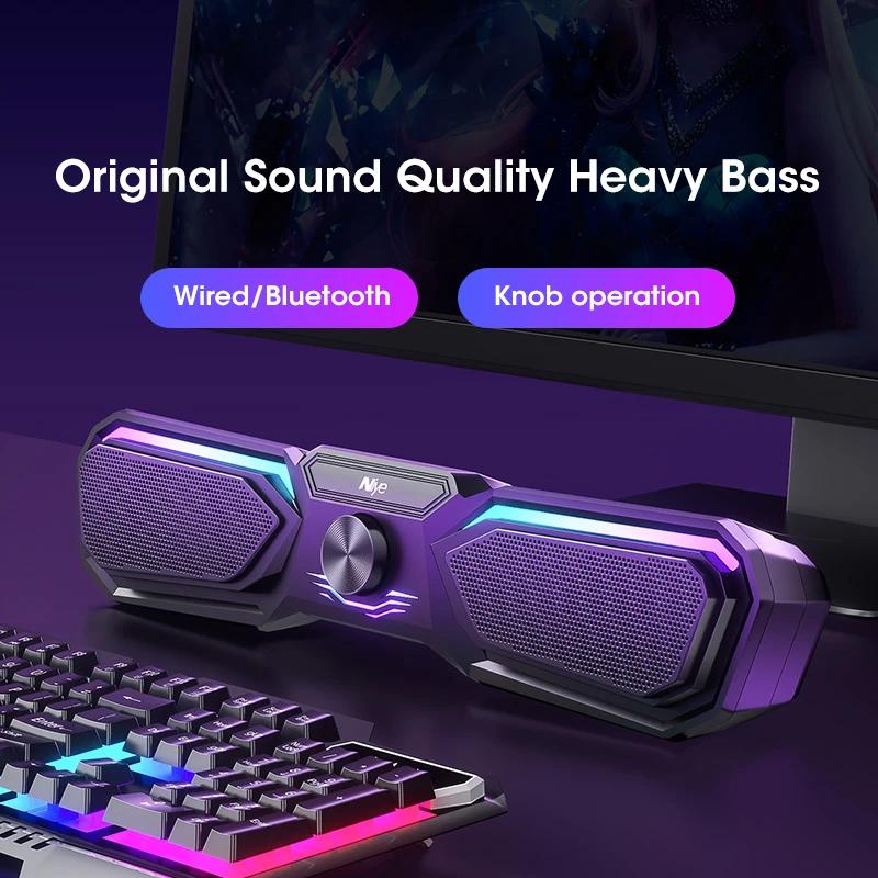 Звуковая система домашнего кинотеатра Bluetooth-динамик 4D Surround Soundbar Компьютерный динамик для телевизора Звуковая панель Сабвуфер Стерео музыкальная шкатулка