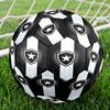 Shield With Star Emblem Printed Size 5 Soccer Balls, High-Quality, Anti-Slip, Protective Football, A Unique Gift , Birthdays, Christmas Gifts