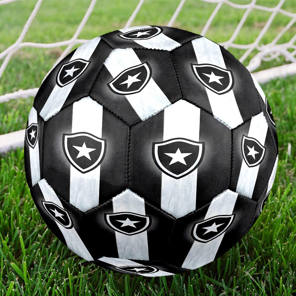Shield With Star Emblem Printed Size 5 Soccer Balls, High-Quality, Anti-Slip, Protective Football, A Unique Gift , Birthdays, Christmas Gifts