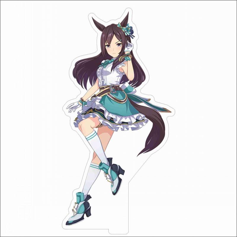 Япония красивая дербиль 15 см персонажи мультфильмов акриловая двухсторонняя подставка модель каваи милая офисная декоративная панель постоянные поклонники записи