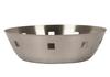 Stainless Steel Round Platter Basket For Chapathi, Naan Serving Bread Meal Tableware Steel Bread Basket For Serving