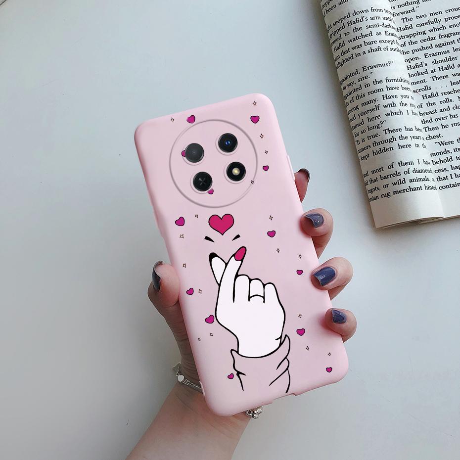 Чехол для Huawei Nova Y91 2023, милый мультяшный кот, Funda, мягкая силиконовая задняя крышка для Huawei NovaY91 Y 91 STG-LX1 STG-LX2, чехол для телефона