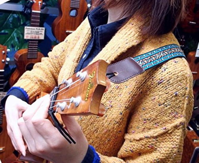 Ремень для укулеле P Endpin Type [Famous] № 1600 (Концевой штифт включен)