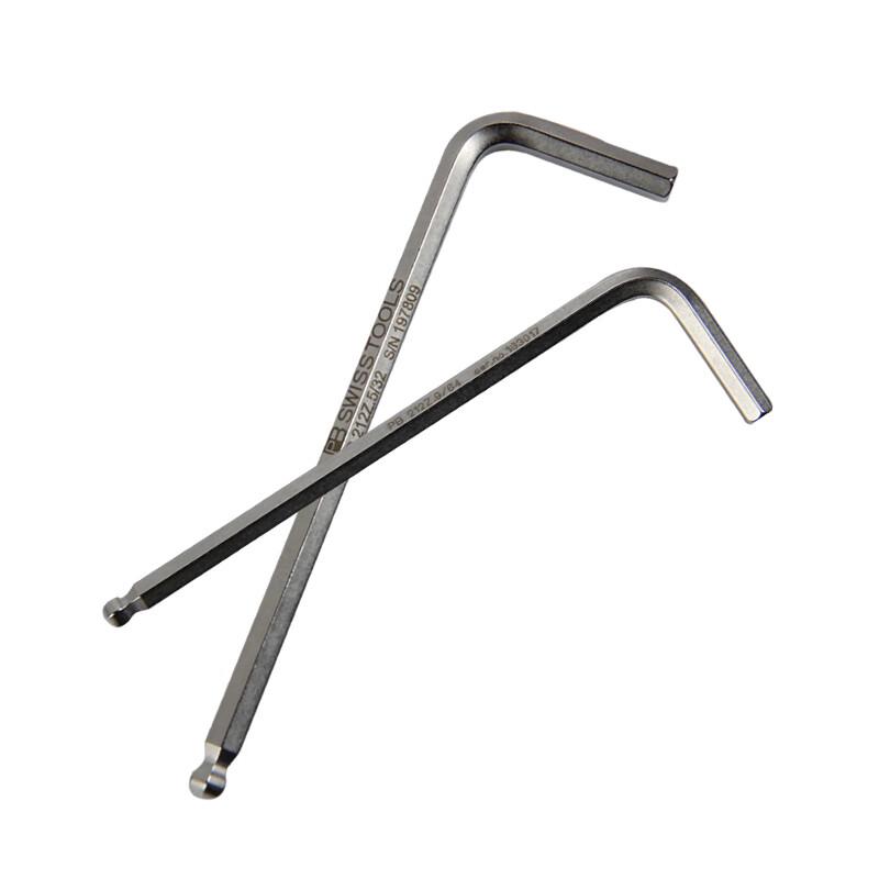 Шестигранный ключ PB SWISSTOOLS L-образный, дюймовый, с шаровым наконечником