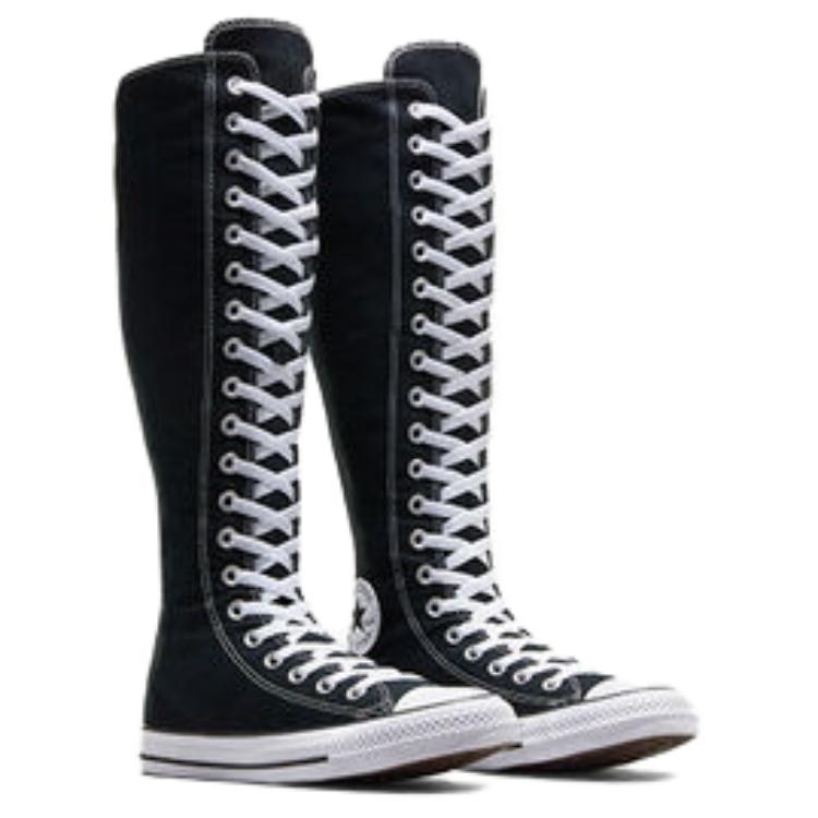 Converse Chuck Taylor All Star Удобные Минималистичные Высокие Кеды из Канваса Унисекс Черные