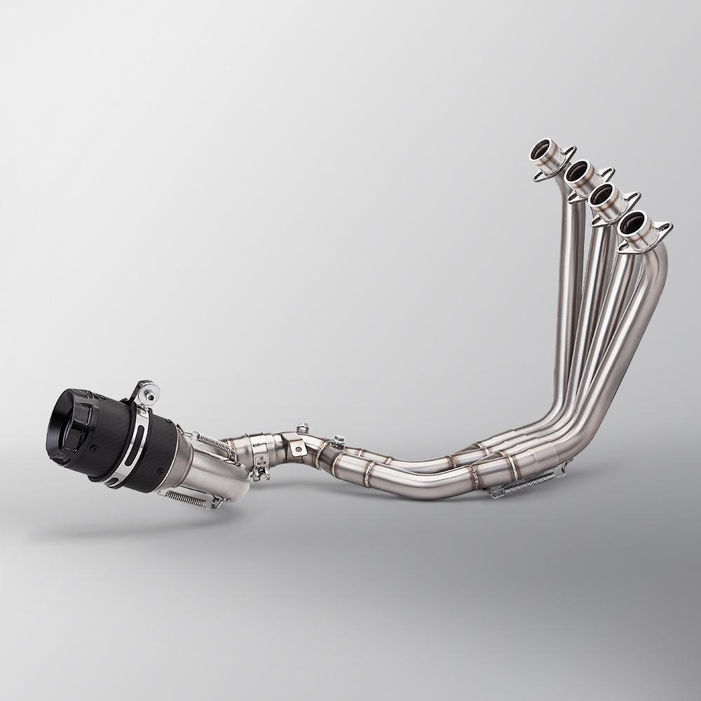 CBR650R Full System Exhaust Kit: Dual Oxygen Sensor, Front & Rear Pipes, Muffler (2014-2025)