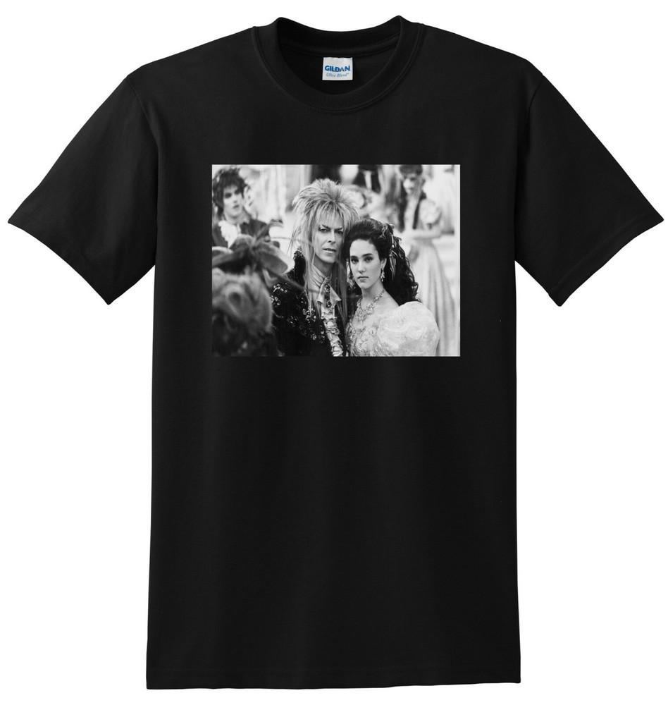 DAVID BOWIE T SHIRT labyrinth photo poster tee SMALL MEDIUM LARGE XL