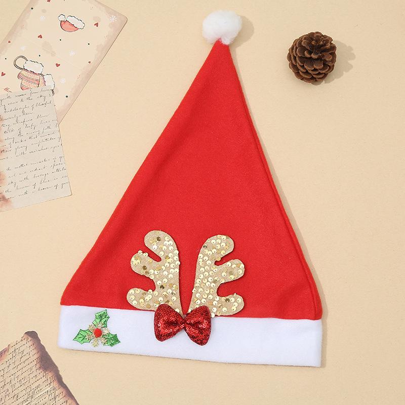 Cross-border Christmas hat wholesale Santa hat Christmas elk snowman decoration multi-style hat