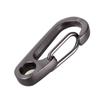 Outdoor Camping Hiking Carabiner Hook Stainless Steel Keychain Buckle