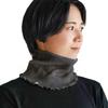 Шарф-воротник [Kinuya] С шелковой подкладкой, с шерстяной подкладкой, двойной вязки (Бесплатно, Чернила)