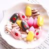 5Pcs 1:12 1:6 Dollhouse Miniature Popsicle Ice Cream Dolls Kitchen Food