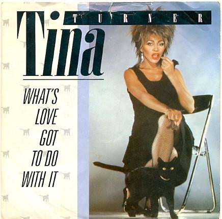 7inch Record TINA TURNER Whats Love Got To Do With It CL334 CAPITOL 1984 UK Rock Used