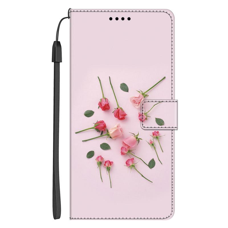 Красивый чехол-книжка для Huawei Honor X6B / X7B / X8B Обложка Кошелек-раскладушка Сумки для Honor X8B Чехол Кожаный Мультяшный С карманами для карт Магнитный