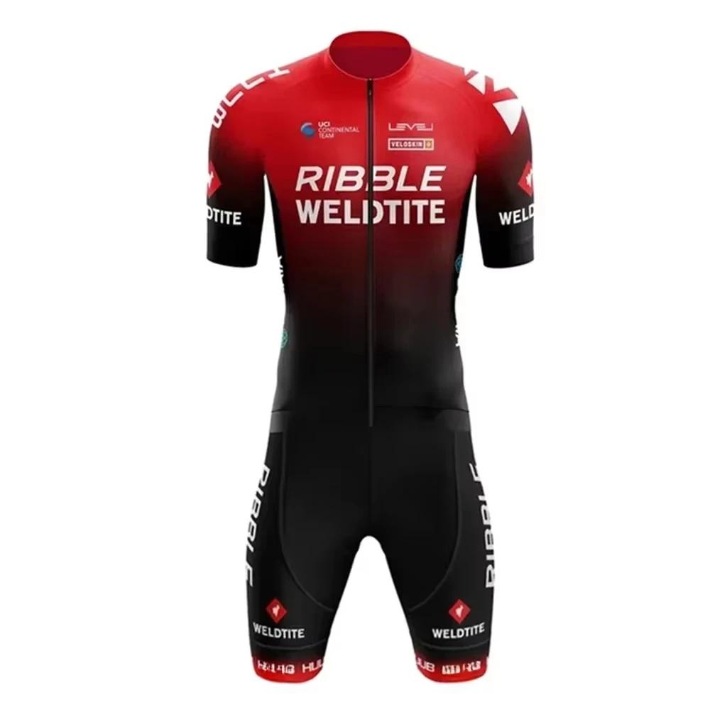 Pro Team Lycra Aero Костюм-комбинезон Индивидуальный логотип Велосипедный комбинезон Бег Одежда для велоспорта Велосипед Комбинезон Триатлон Триатлон