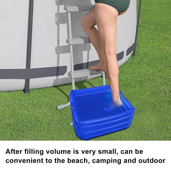 Складная ванна для ног, надувной умывальник, портативный бассейн для ног, ванна для дома, спа-бассейн для ног