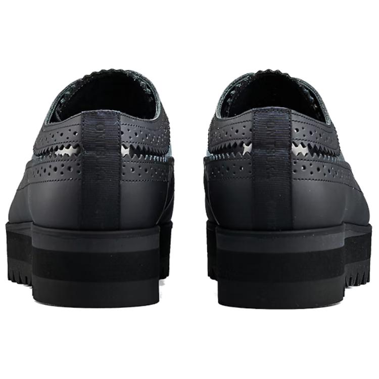 ONITSUKA TIGER БРОГИ Повседневная кожаная обувь Женская Черная 1182A304-004