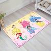 1pc Princess Pattern Area Rug Soft Flannel Floor Mat for Living Room,Office,Bedroom and Carpet