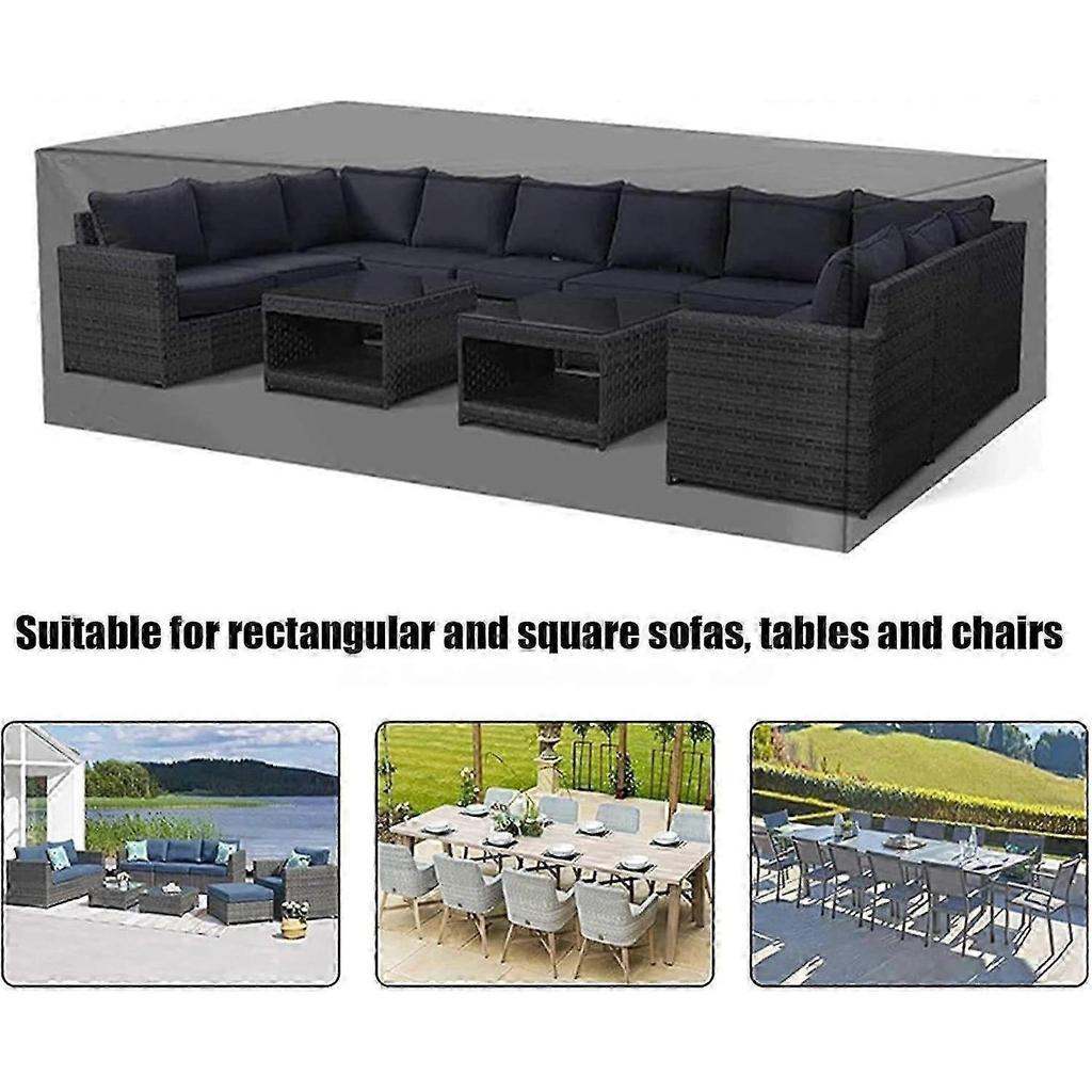 Patio Set Cover - Garden Furniture Cover | Weatherproof Garden Furniture Cover |127x127x74cm