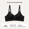 V-Neck Seamless Push-Up Bra – Women's Soft, Supportive & Anti-Sagging Design Without Steel Ring.