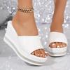 Fashion Women Beach Wedges Sandals 2026 New Summer Daily Comfortable Shoes Women Slip On Non-slip Platform Sandals Sandalias De Mujer