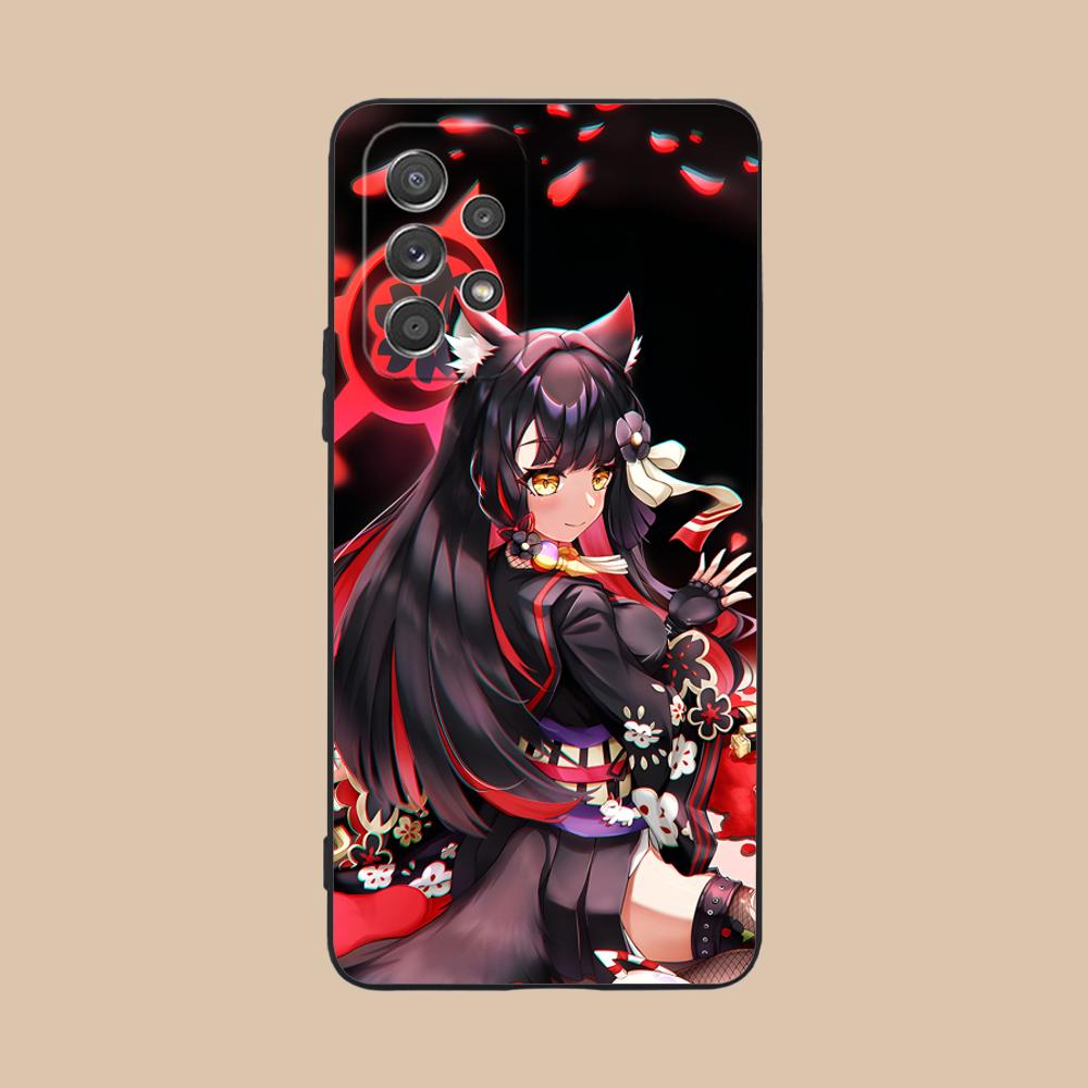 Чехол для телефона Blue Archive Kosaka Wakamo для Samsung Galaxy A56 55 54 53 52 51 36 35 34 23 16 15 5G Цветная крышка для мобильных телефонов Роскошный