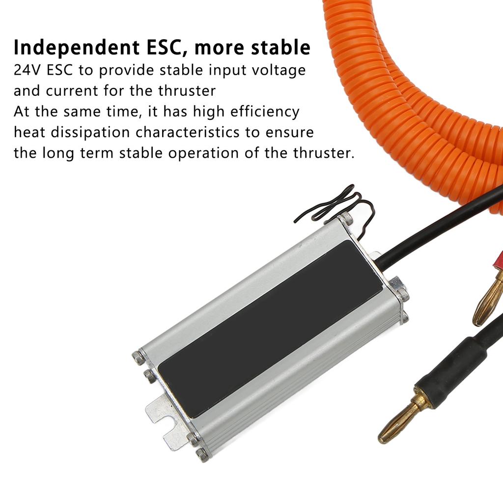 TD6E 24V 7 кг тяги 400 Вт Подводный движитель с регулятором скорости и дистанционным управлением для RC лодок ROV AUV Надувная лодка