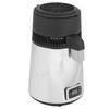 4L Water Distiller 750W Stainless Steel Automatic Distilled Water Maker Countertop Distilling Pure Clean Water Machine