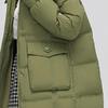 Women's Mid-Length Detachable Hood Down Jacket