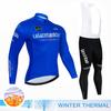 Tour Of Italy Winter Thermal Fleece Cycling Jerseys Set Bike Clothing Maillot Ropa Ciclismo Invierno Mountain Bicycle Clothes