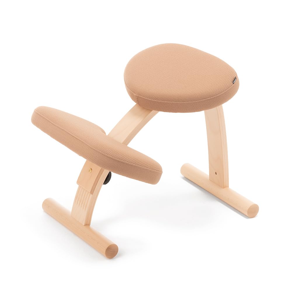 Лабораторные весы Balance Весы Easy Short Standard Улучшает осанку благодаря раме с регулируемой высотой, Ящик, Бежевый, 144BN006, Стул, Удобство, Япония,