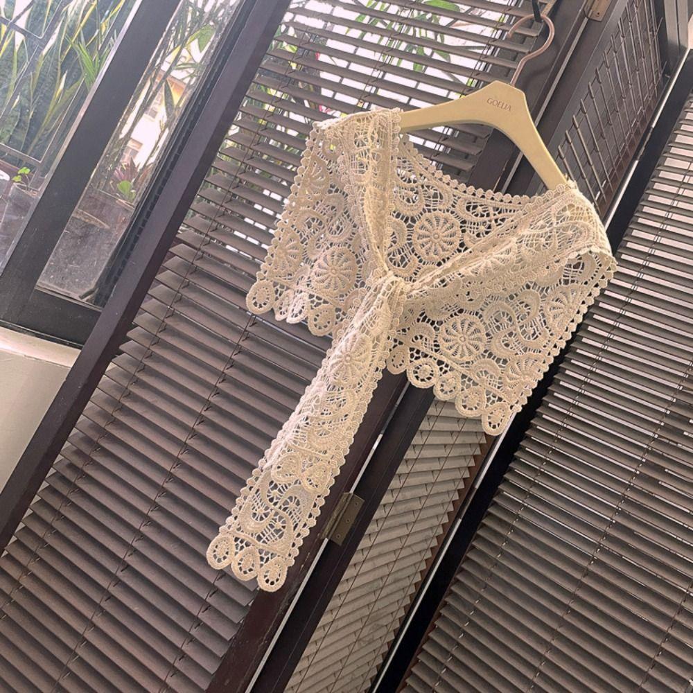 Украшение одежды, блузка, плечи, искусственный воротник, женский шарф, вязаная шаль, шарфы в корейском стиле