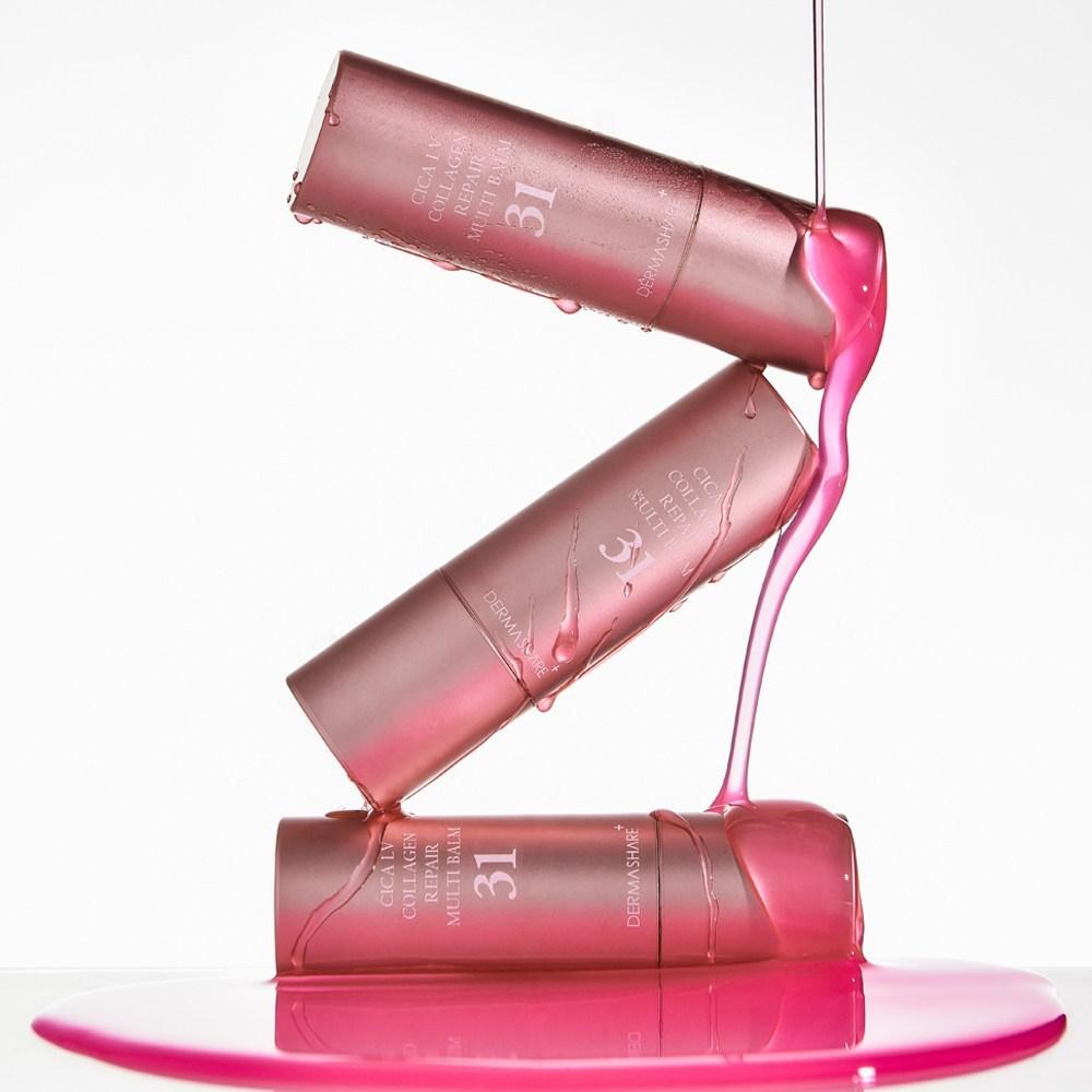 Dermashare Luxury Cica LV Collagen Repair Radiance Wrinkle Improvement Wrinkle Stick Wrinkle Stick Ampoule Balm Multi Balm 11g11 Pieces