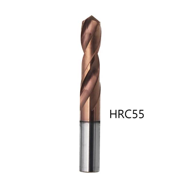 Сверла из карбида вольфрамовые, сверла из твердого металла, спиральное сверло из вольфрамовой стали 1, 2, 3, 4, 5, 6 -12 мм для металлообработки, токарных станков с ЧПУ, сверлильных инструментов