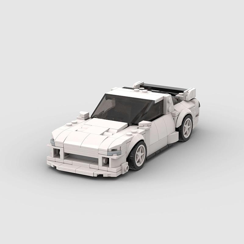 MOC Технический Автомобиль Городская Скоростная Машина Vetro Авто Ралли Строительные Блоки Кирпичики Украшение Креативные Игрушки Для Детей Взрослых Подарок на День Рождения
