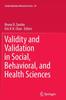 Книга Validity and Validation In Social, Behavioral, and Health Sciences : 54