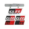 3D Металлический Логотип GR Sport Значок-Эмблема на Решетку Переднего Капота Автомобиля Наклейка на Крыло Автомобиля для HV YARiS RZ RC RS Prius