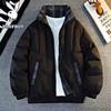PLAYBOY Men's Stand Collar Winter Padded Jacket