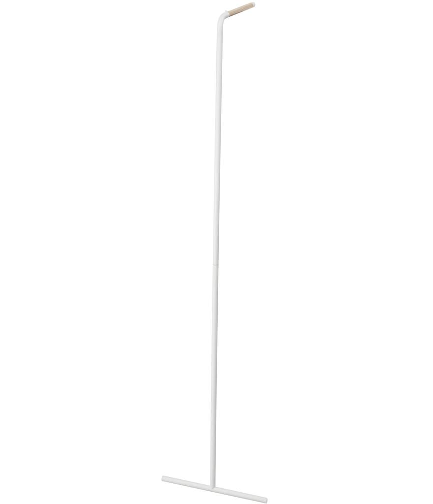Вешалка для пальто Yamazaki Jitsugyo Slim, белая, приблизительная. Ш38,5 x Г42 x В160 см. Вешалка-вешалка Tower Hanger Rack 7550