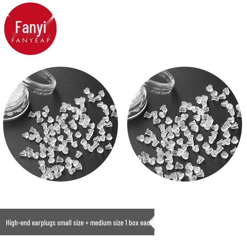 10 шт. Силиконовые заглушки для серег с защитой от выпадения – Бесплатная доставка