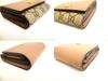 Authentic GUCCI Double G Dusty Pink Leather Bifold Wallet Compact Wallet #a188  Refurbished