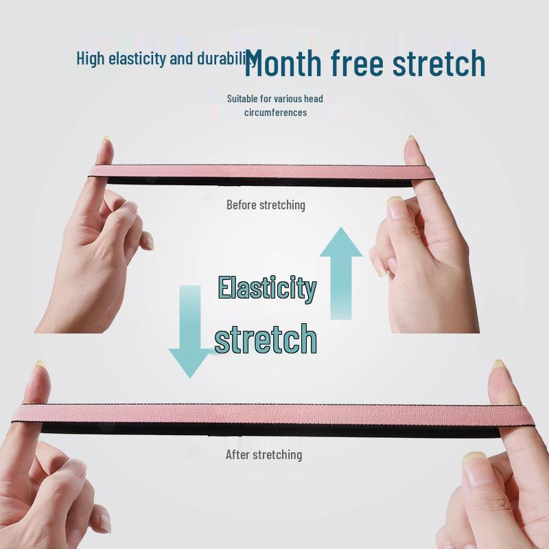 Unisex Sweat-Wicking Sport Headband for Yoga, Basketball, Fitness, Running & Football