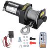 12V Electric Winch 2000lbs Load Capacity Remote Control High Efficiency Winch for ATV UTV Car Truck