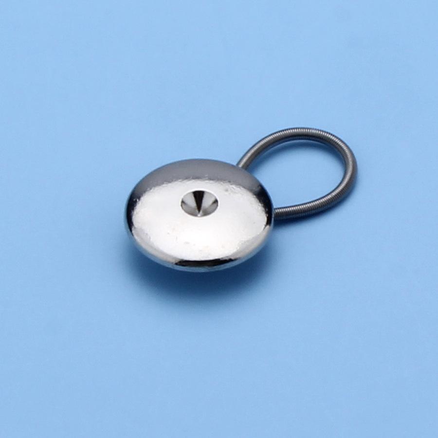 Waist Expansion Button Artifact Metal Nail-free Seam-free Button Removable Adjustable Telescopic Button Jeans Extension Button