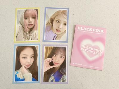 [Б/У] Открытка BLACKPINK (МИГАЮТ)